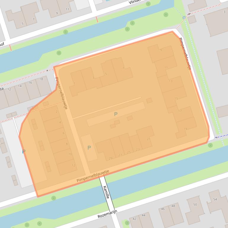 Kaart van postcodegebied 5251ZM.