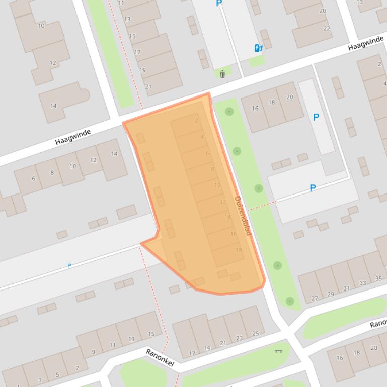 Kaart van postcodegebied 5251ZV.