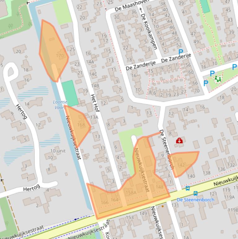 Kaart van postcodegebied 5253AL.