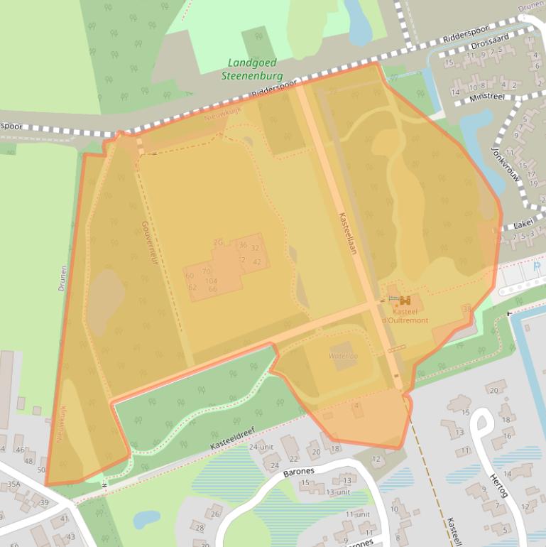 Kaart van postcodegebied 5253AM.