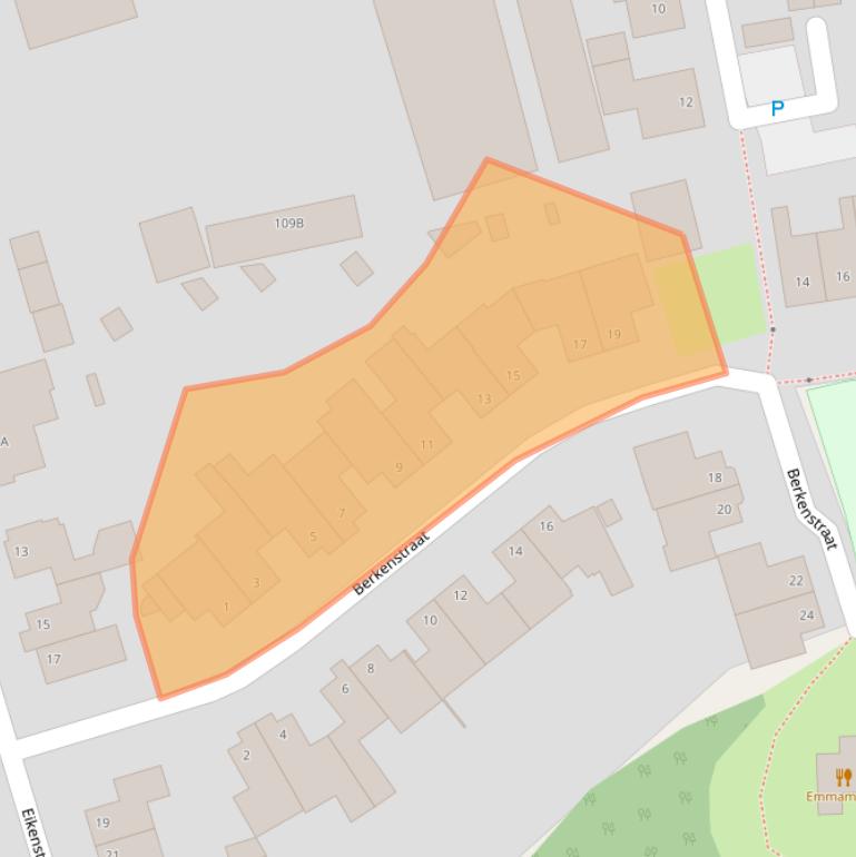 Kaart van postcodegebied 5253CC.