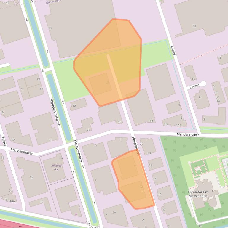 Kaart van postcodegebied 5253RD.