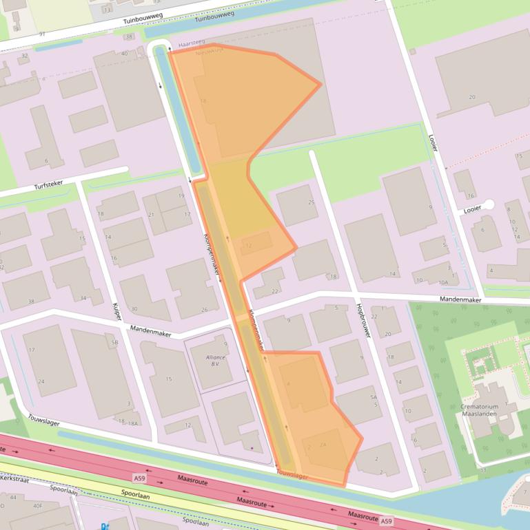 Kaart van postcodegebied 5253RH.