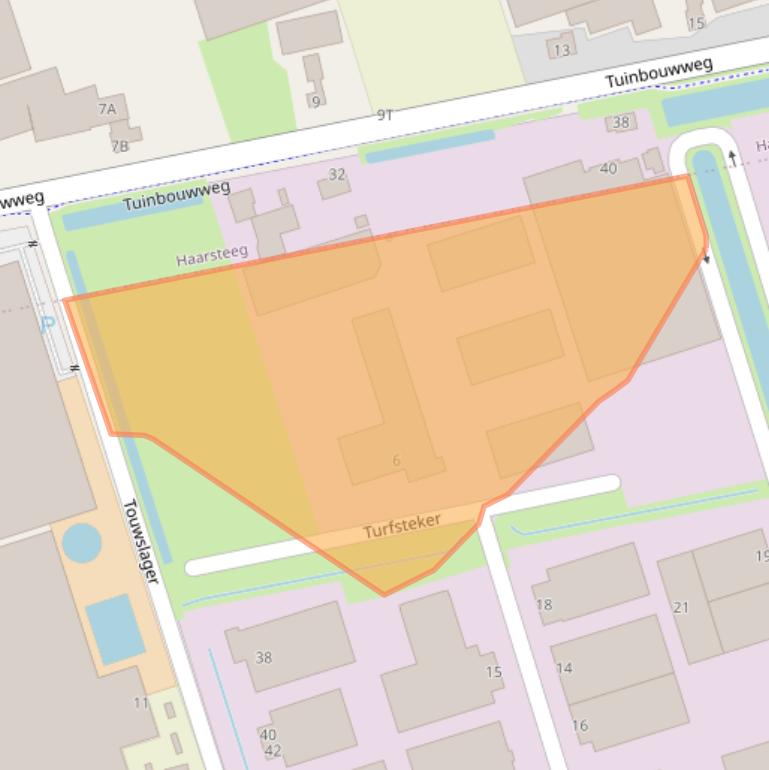 Kaart van postcodegebied 5253RL.