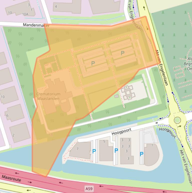 Kaart van postcodegebied 5253VN.