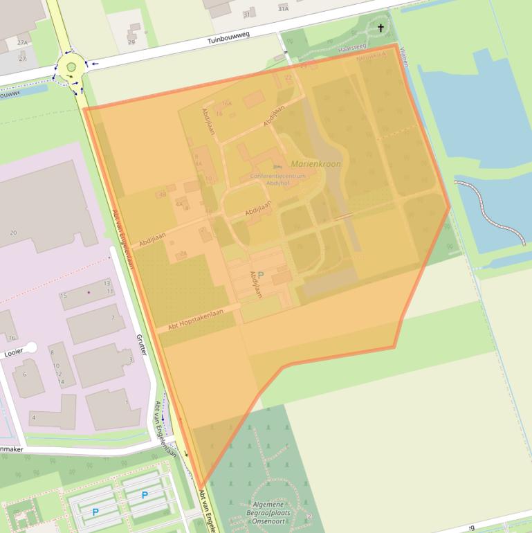 Kaart van postcodegebied 5253VP.