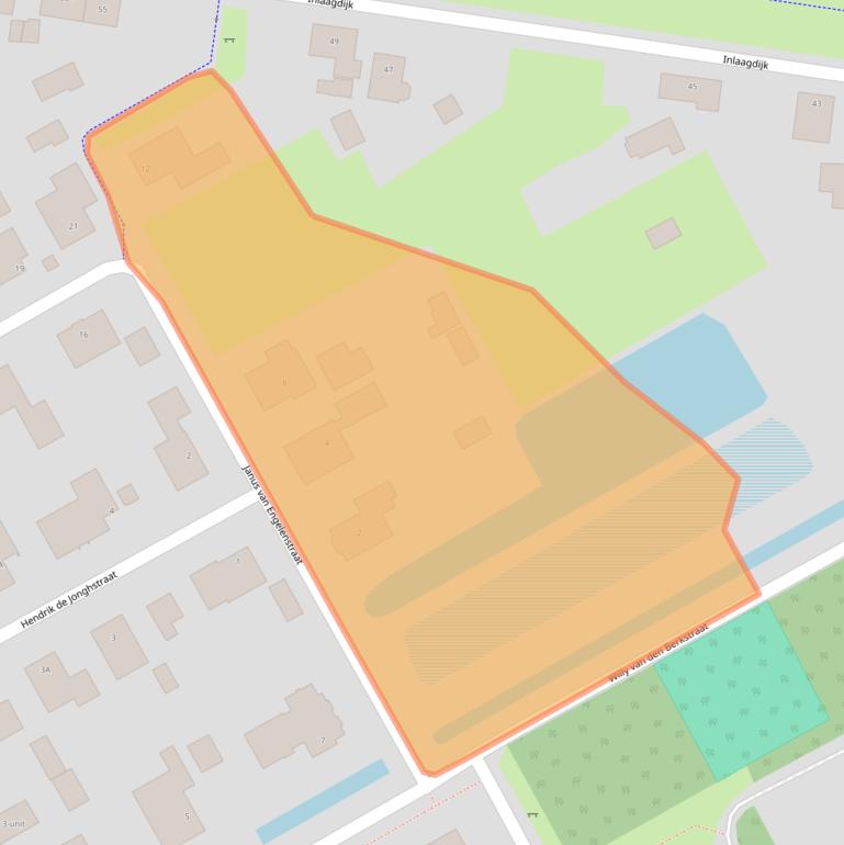 Kaart van postcodegebied 5254HE.