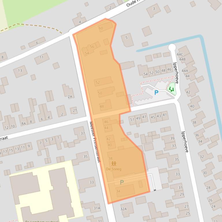 Kaart van postcodegebied 5254JD.