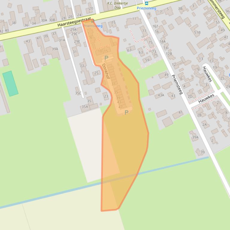 Kaart van postcodegebied 5254JL.