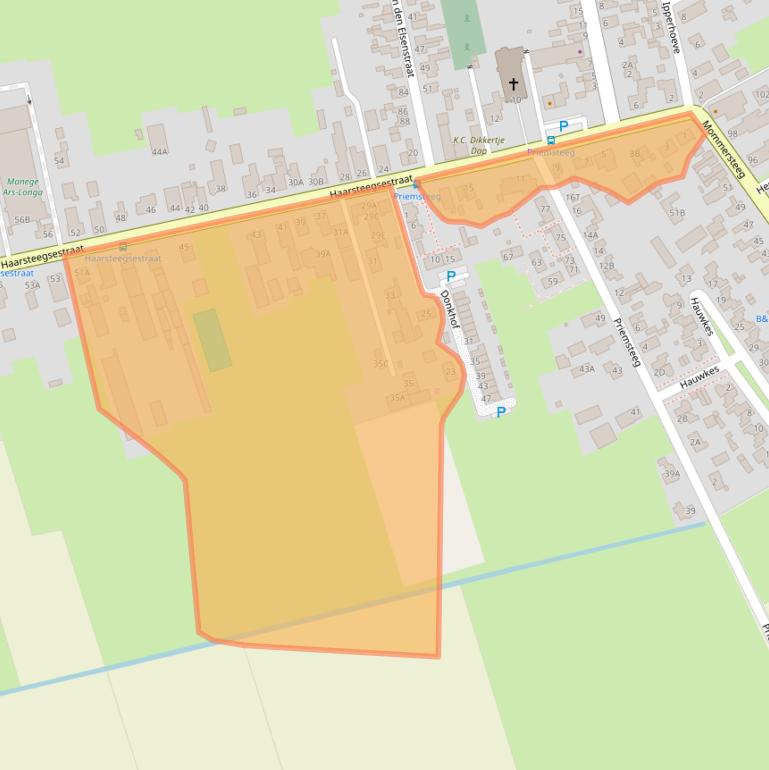 Kaart van postcodegebied 5254JN.