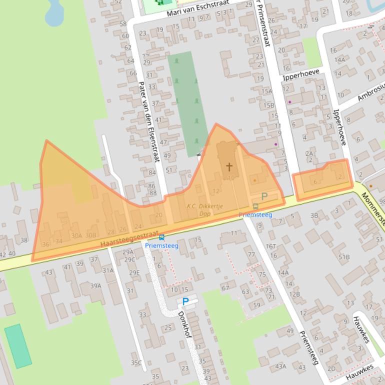 Kaart van postcodegebied 5254JR.