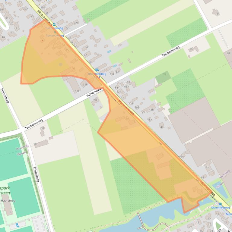 Kaart van postcodegebied 5254VK.