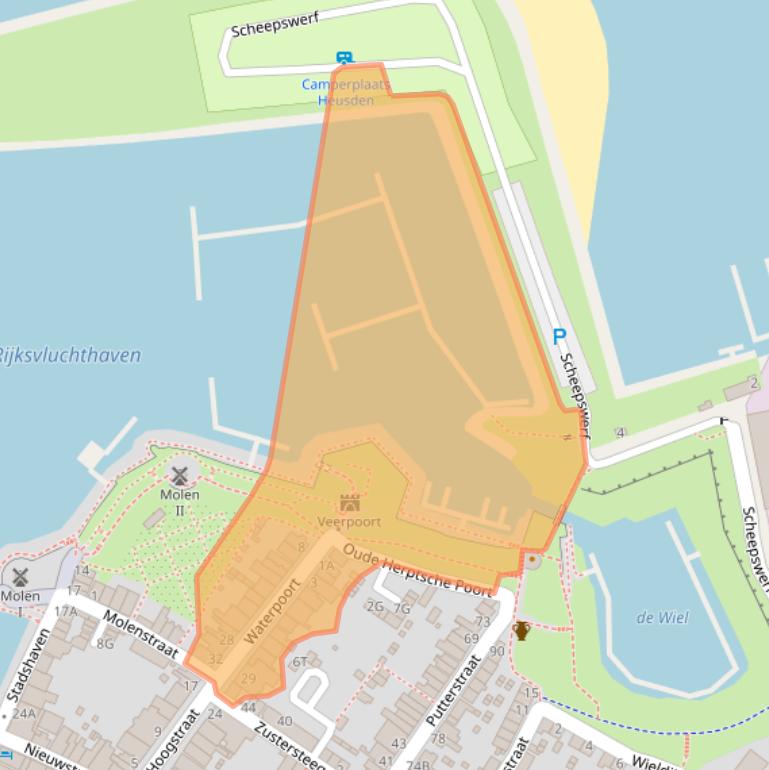 Kaart van postcodegebied 5256AX.