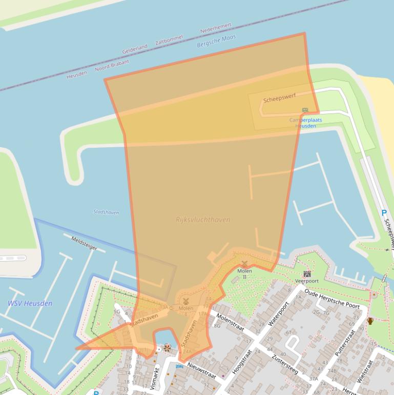 Kaart van postcodegebied 5256BA.