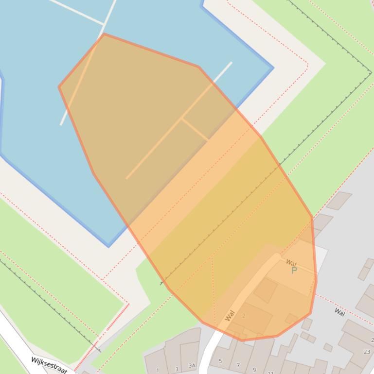 Kaart van postcodegebied 5256BK.