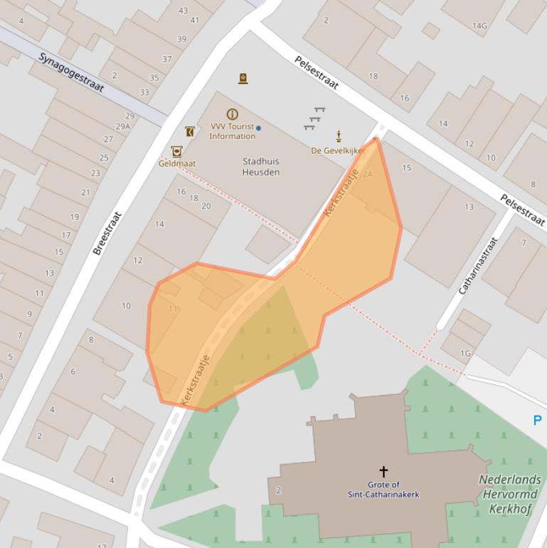 Kaart van postcodegebied 5256EC.