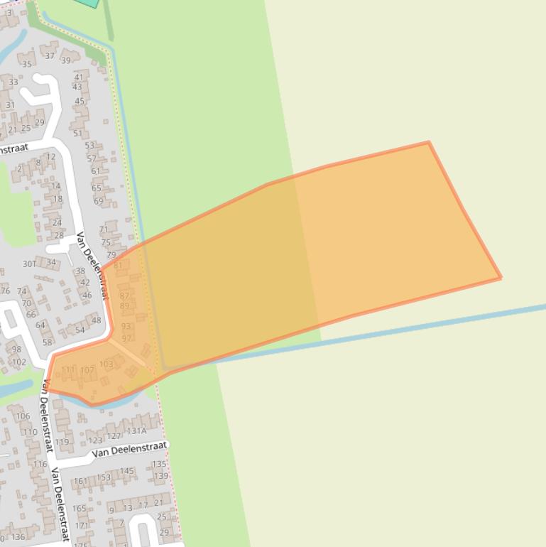Kaart van postcodegebied 5256JG.