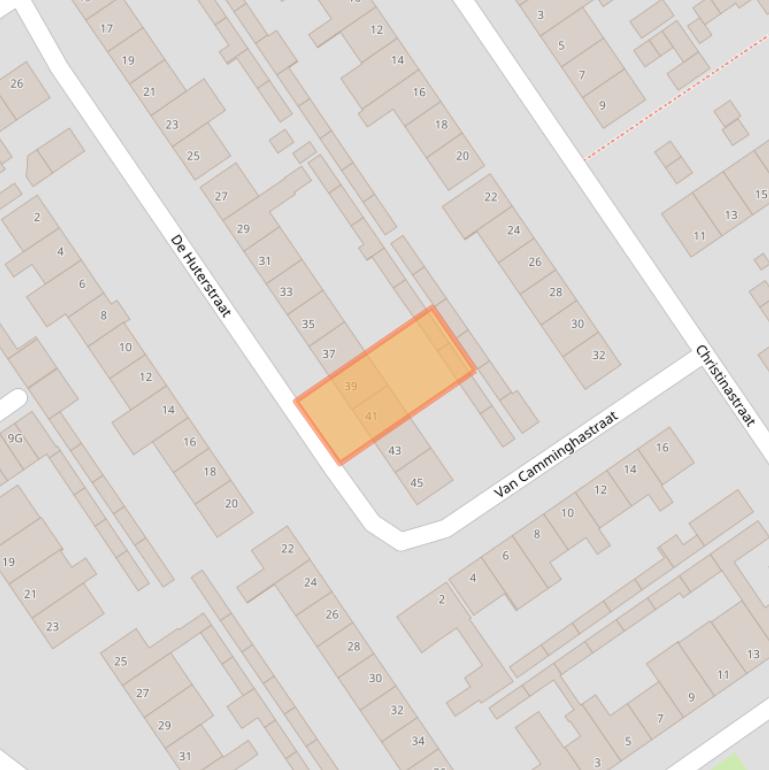 Kaart van postcodegebied 5256KR.