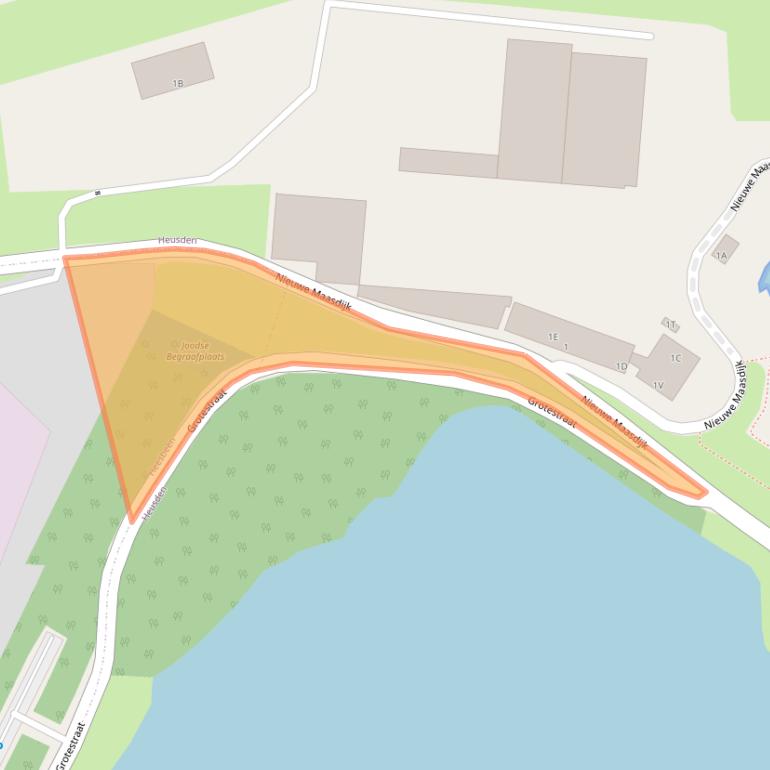 Kaart van postcodegebied 5256PB.