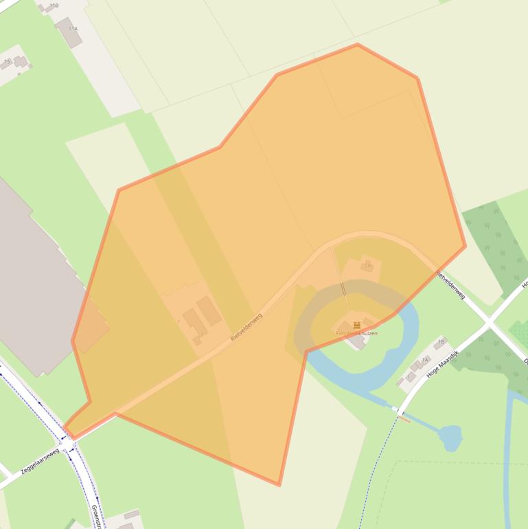 Kaart van postcodegebied 5256TG.