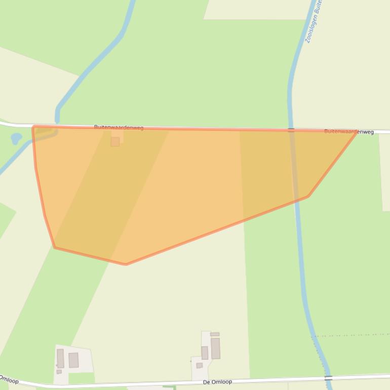 Kaart van postcodegebied 5257NJ.