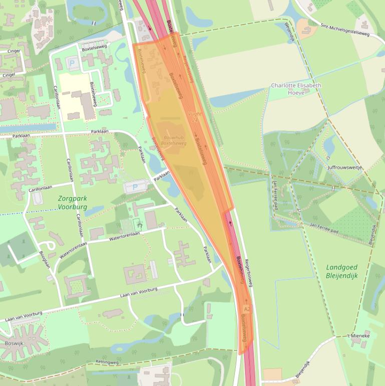 Kaart van postcodegebied 5261NC.