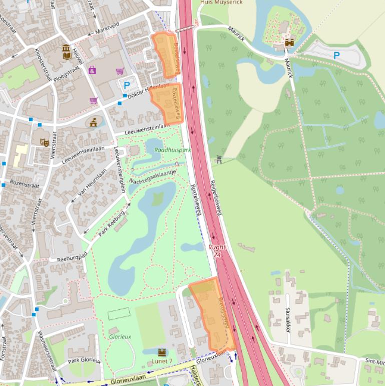 Kaart van postcodegebied 5261ND.