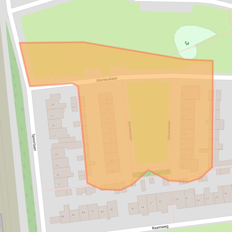Kaart van postcodegebied 5261SH.