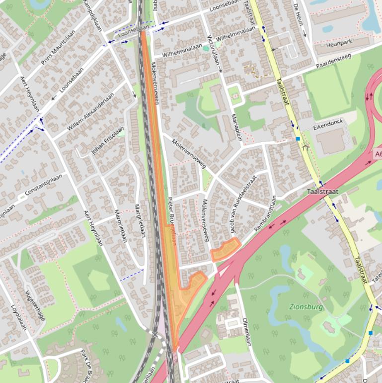 Kaart van postcodegebied 5261XJ.