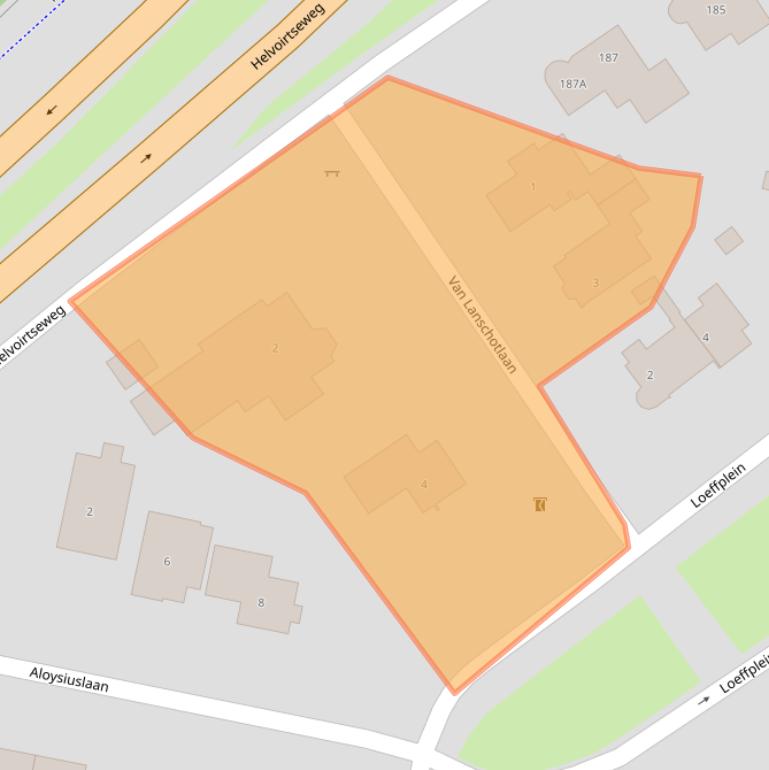 Kaart van postcodegebied 5262AG.