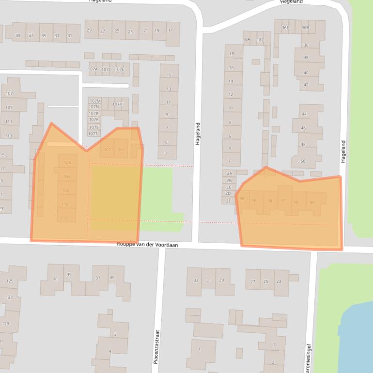 Kaart van postcodegebied 5262HH.