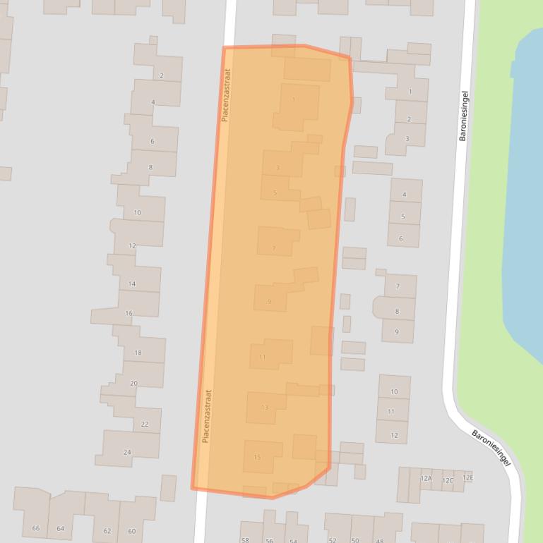 Kaart van postcodegebied 5262JX.