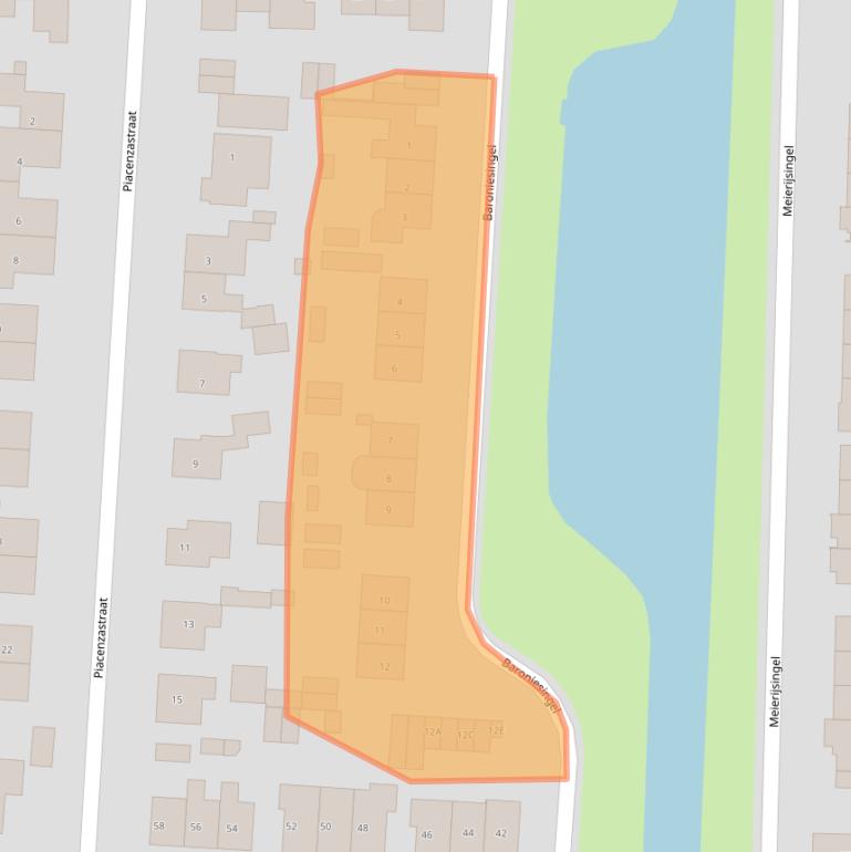 Kaart van postcodegebied 5262KA.