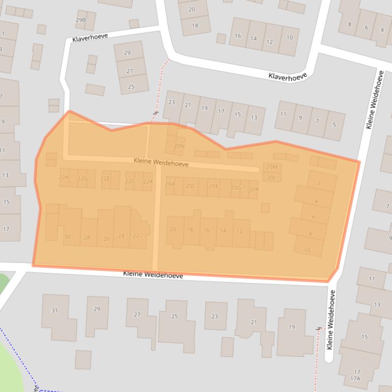 Kaart van postcodegebied 5262NK.