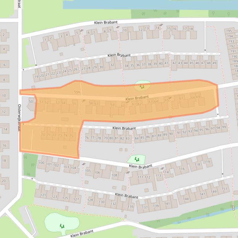 Kaart van postcodegebied 5262RM.