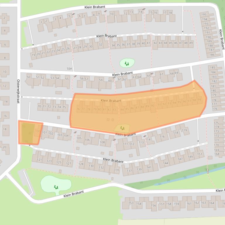 Kaart van postcodegebied 5262RN.
