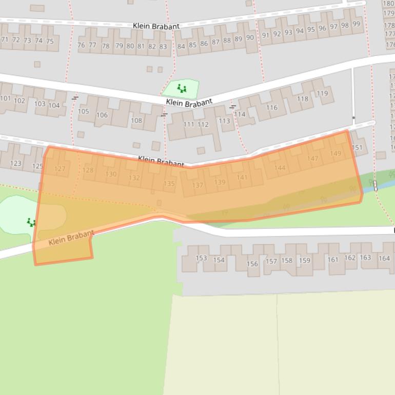 Kaart van postcodegebied 5262RR.