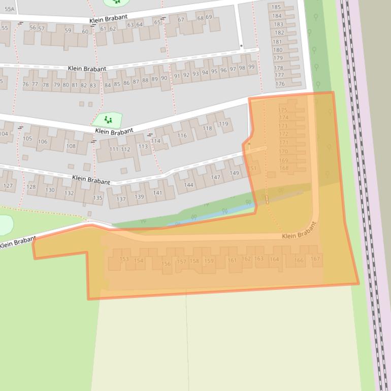 Kaart van postcodegebied 5262RS.