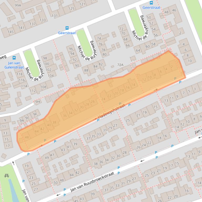 Kaart van postcodegebied 5262TB.