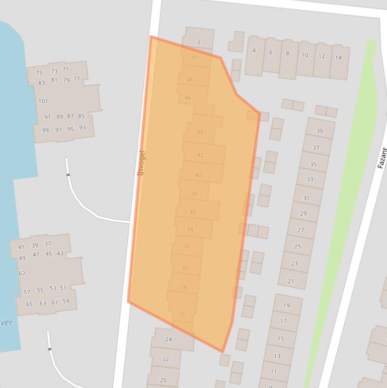 Kaart van postcodegebied 5262WK.