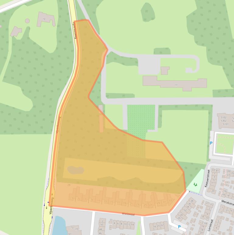 Kaart van postcodegebied 5262WL.