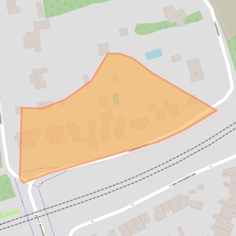 Kaart van postcodegebied 5263AM.