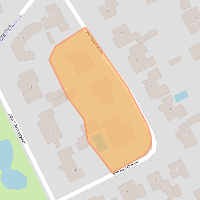 Kaart van postcodegebied 5263BJ.