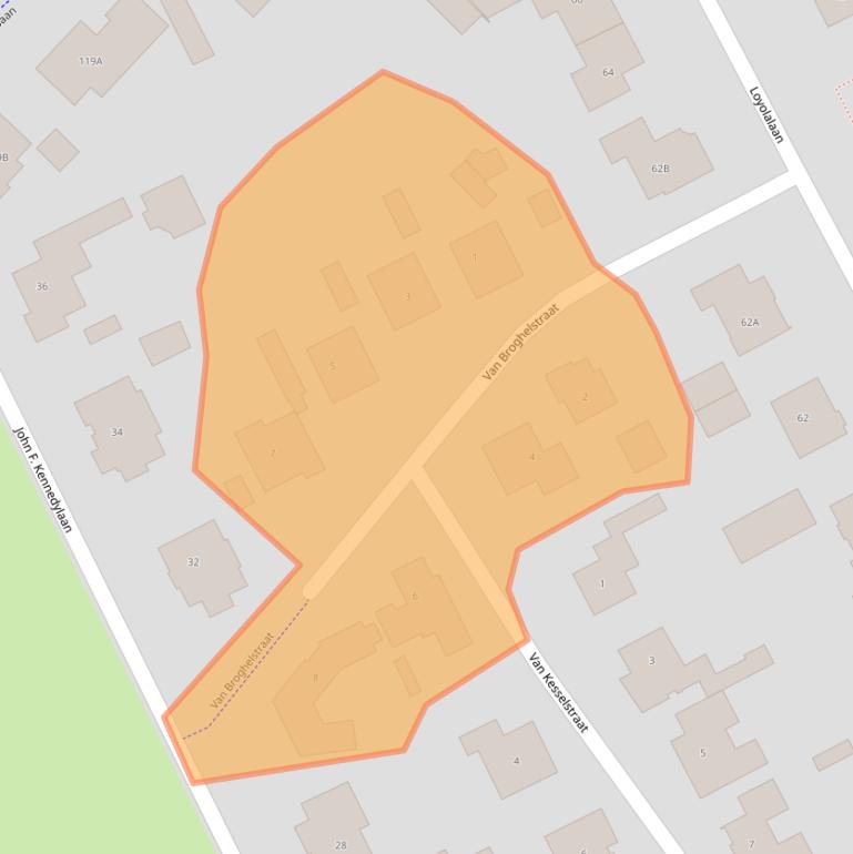 Kaart van postcodegebied 5263BK.