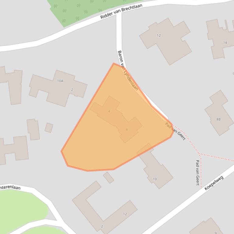 Kaart van postcodegebied 5263BZ.