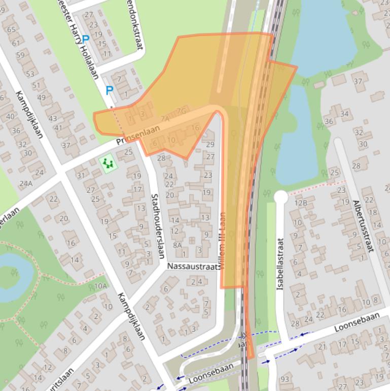 Kaart van postcodegebied 5263CE.