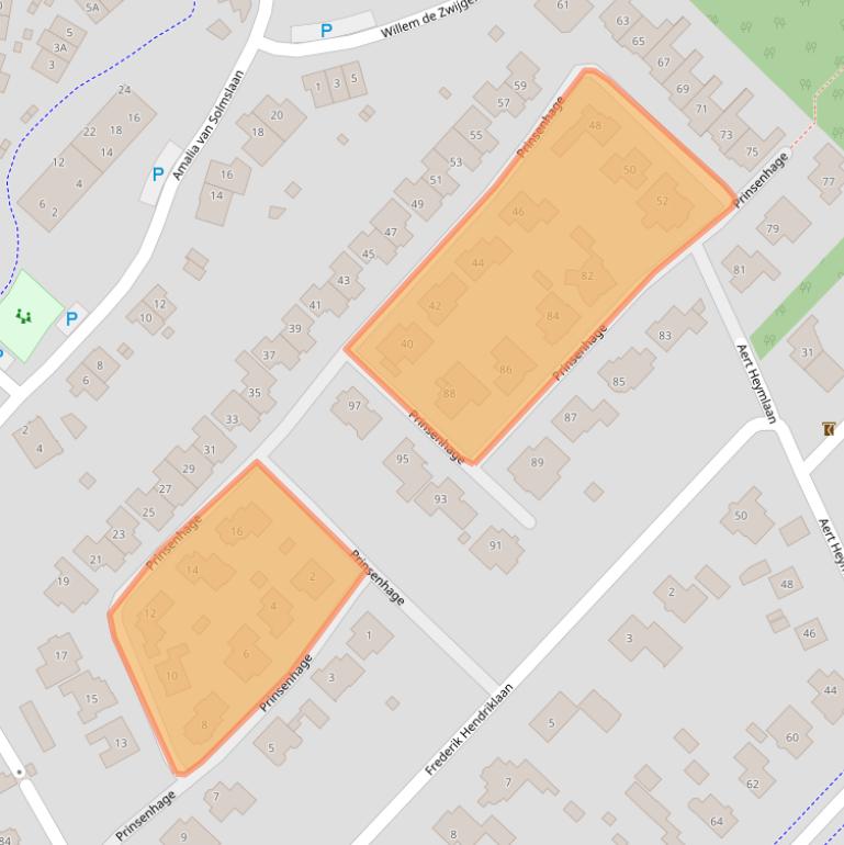 Kaart van postcodegebied 5263CS.