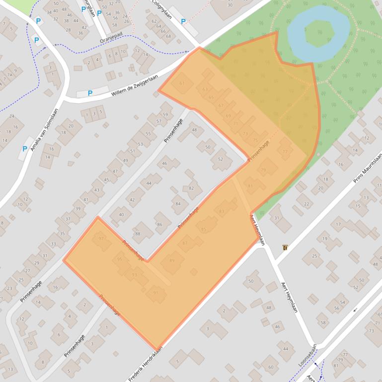 Kaart van postcodegebied 5263CV.