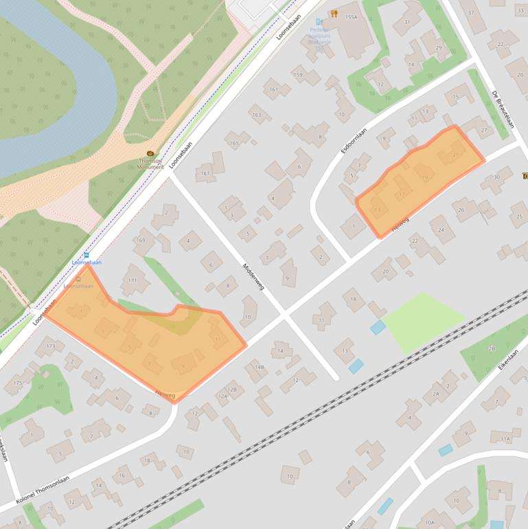 Kaart van postcodegebied 5263GG.