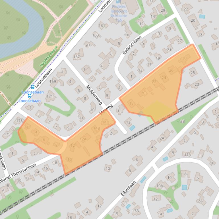 Kaart van postcodegebied 5263GH.